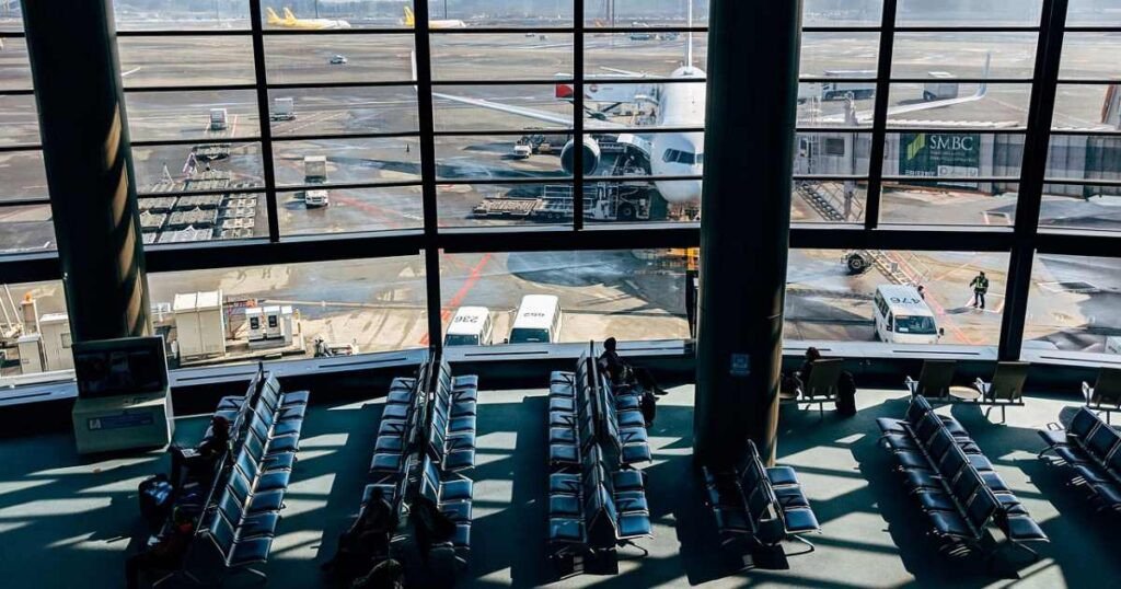 Seter på flyplassen